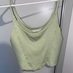 Pastel green tank top